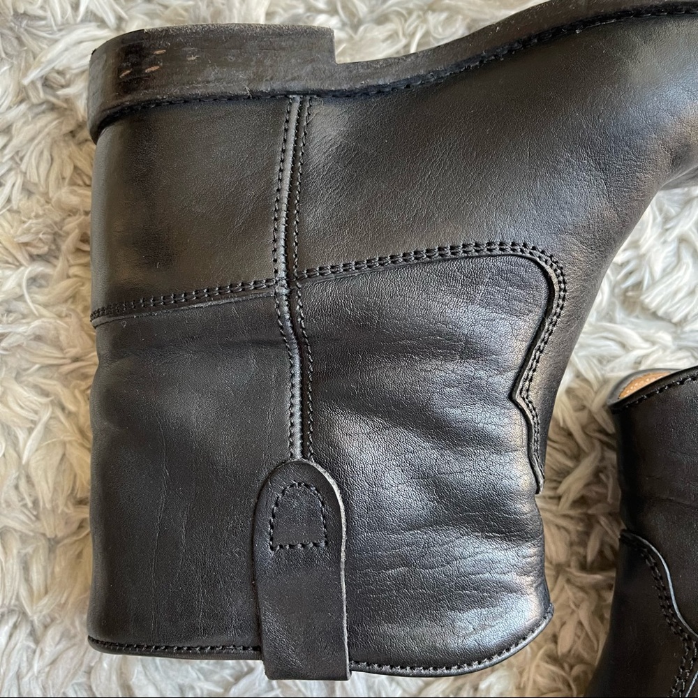 Isabel Marant Cluster Leather Hidden Wedge Ankle Boots - Picture 7 of 16